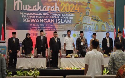 Dekan FEBI UIN Mataram, Prof. Dr. Riduan Mas’ud, M. Ag., Sampaikan Sambutan pada Muzakarah Cendekiawan Syariah Nusantara (MUZAKARAH) 2024