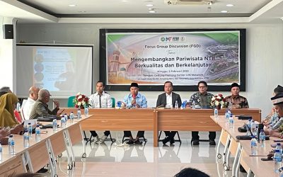 PERCEPAT PENGEMBANGAN PARIWISATA BERKELANJUTAN NTB, MIQ IQBAL BERSAMA FEBI UIN MATARAM PIMPIN GELAR FOCUS GROUP DISCUSSION